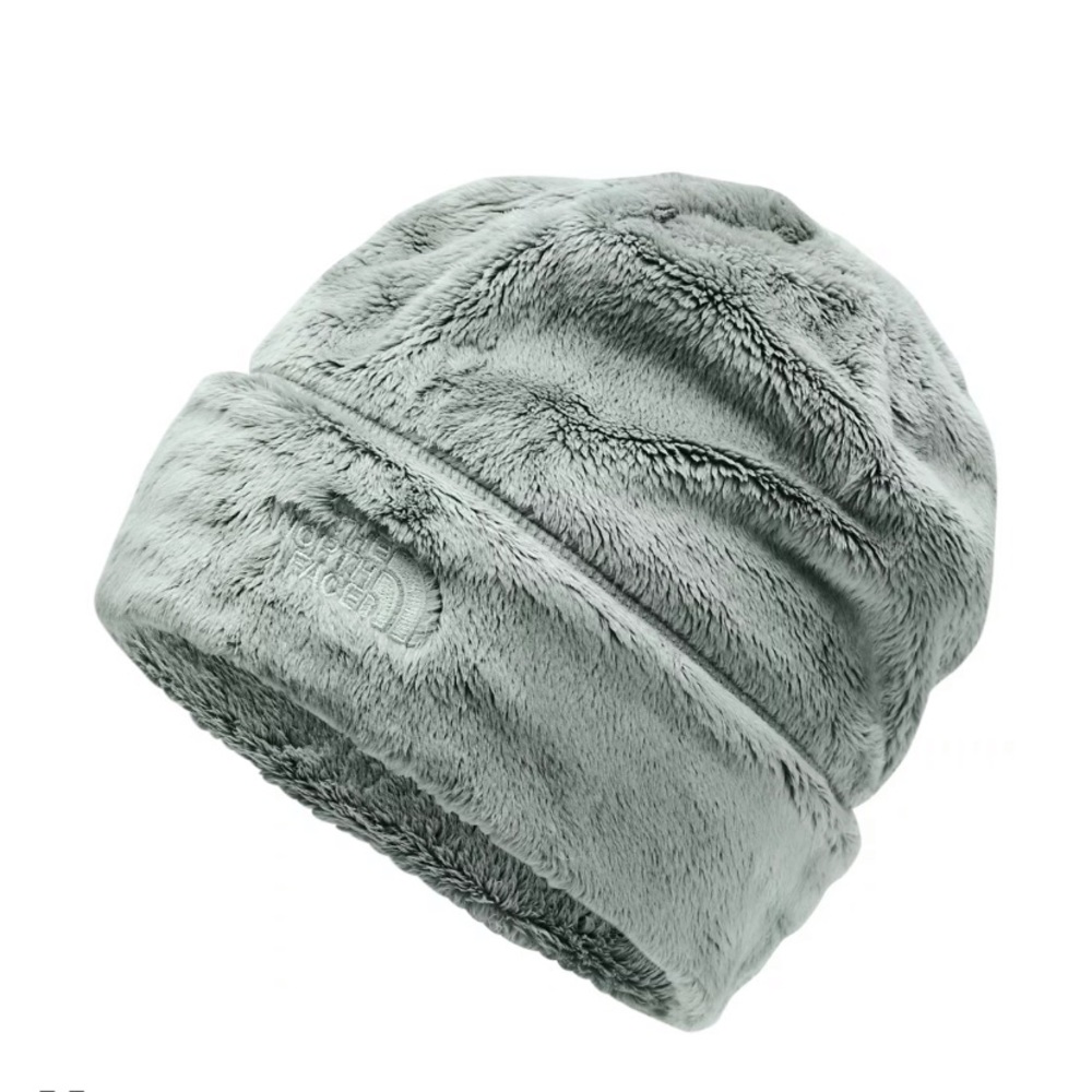 North Face Girls Osito Beanie Grey Medium